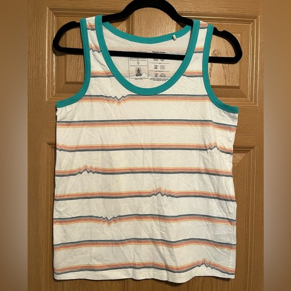 Patagonia Women's Ridge Rise Stripe Repeat Organic Tank - Picture 2 of 7